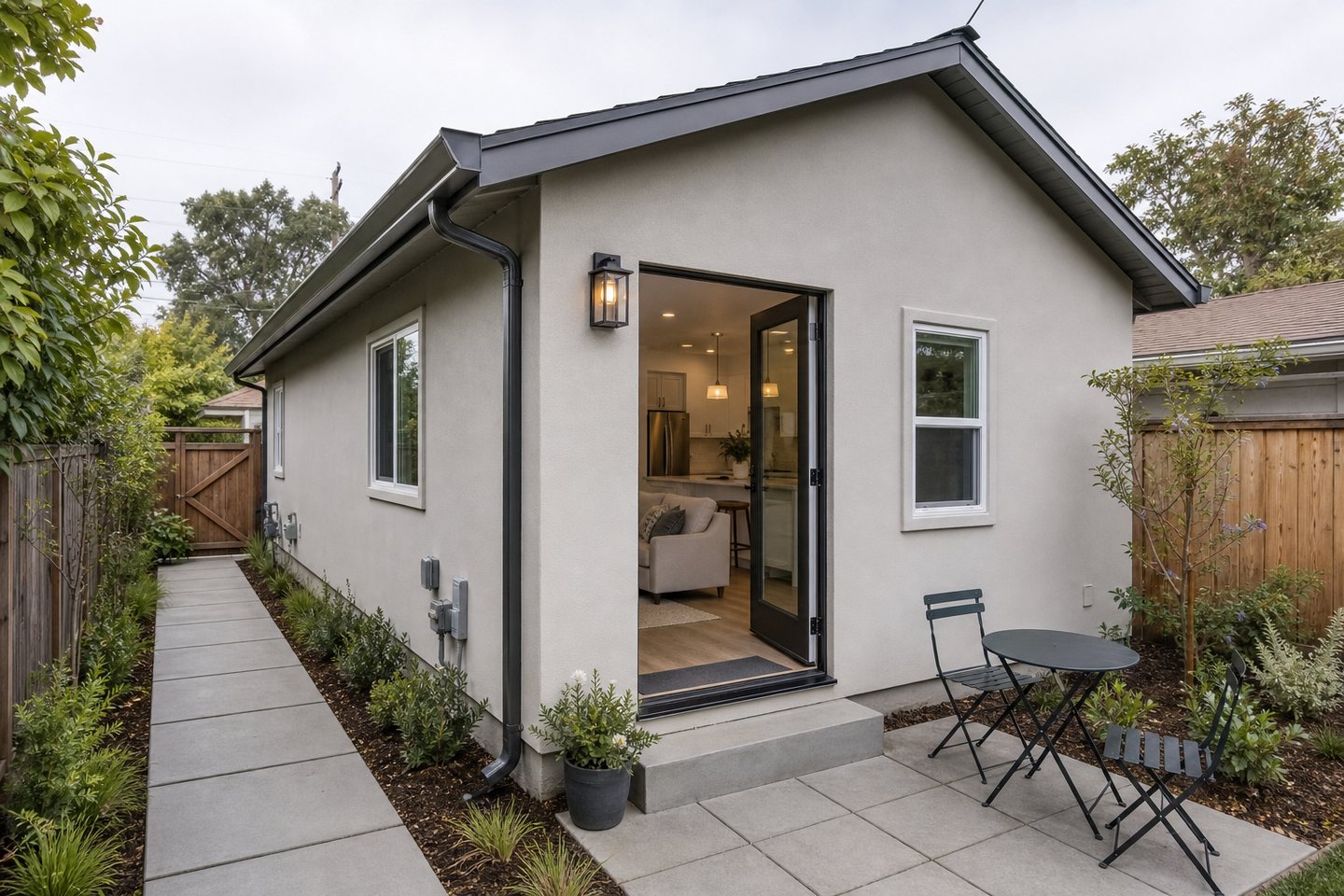 Detached ADU and access design inspiration for Campbell planning