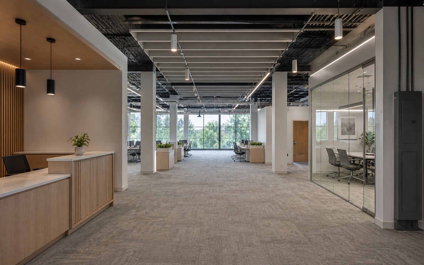 Tenant improvements design inspiration; illustrative concept