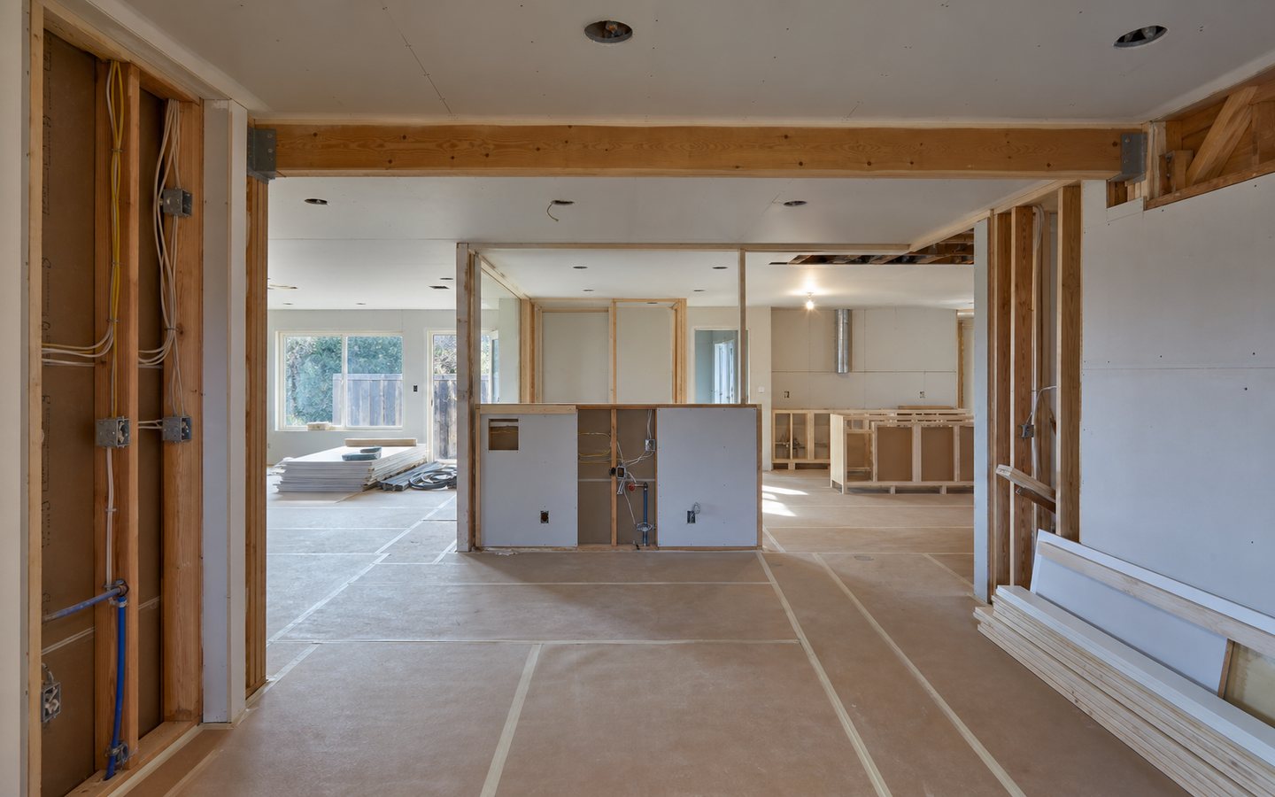 Whole-home interior remodeling work-stage design inspiration