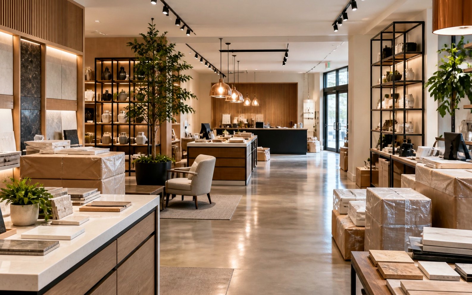 Retail showroom remodeling design inspiration