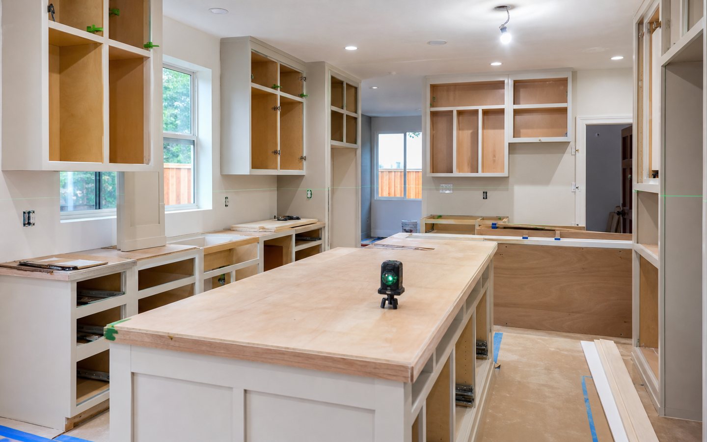 Kitchen cabinet installation and templating design inspiration